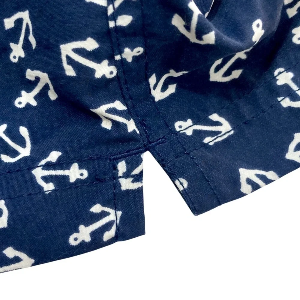 J CREW Swim Shorts Trunks Size 33 Lined Navy Blue